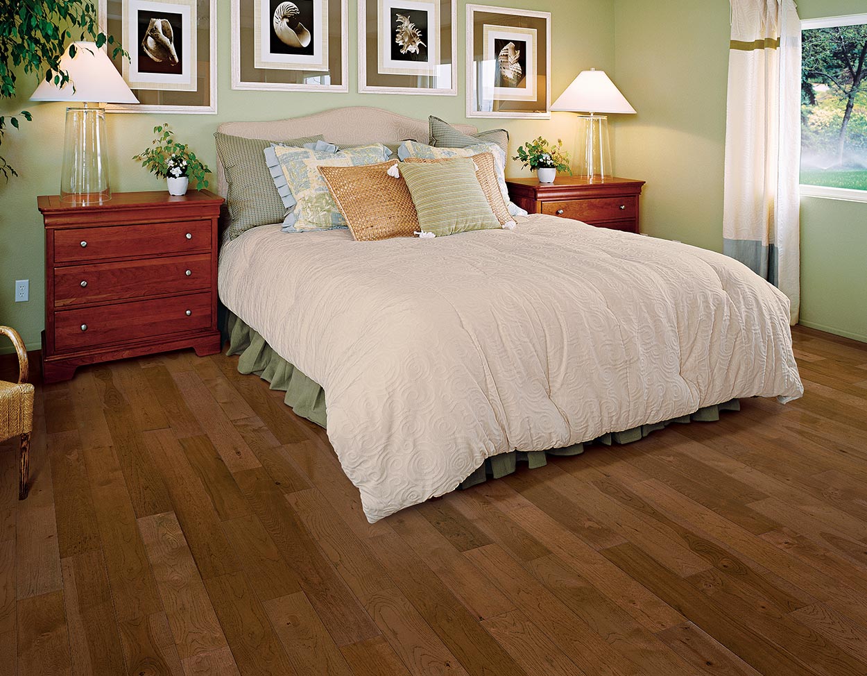 Provincial flooring, shown in a room