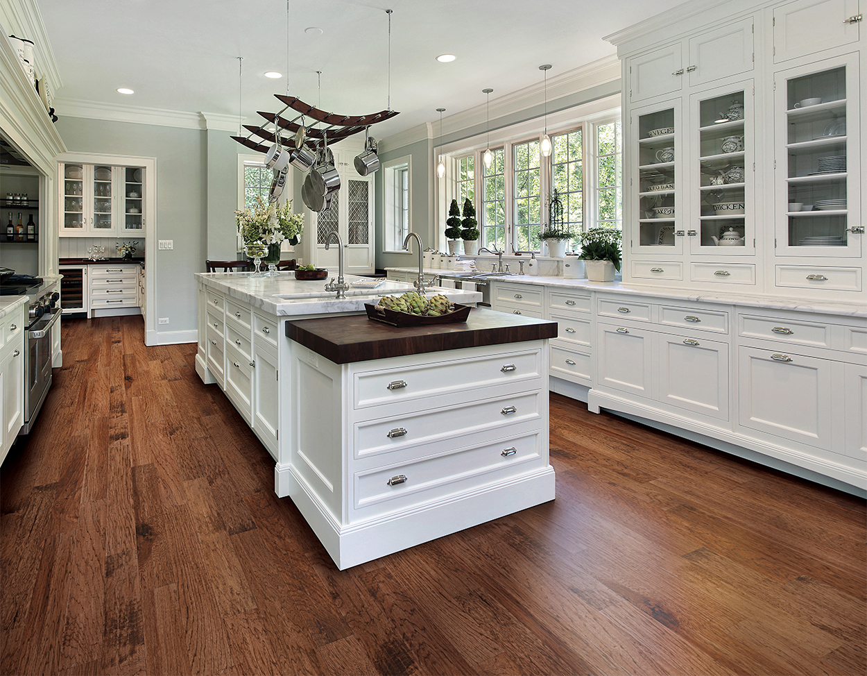 Provincial flooring, shown in a room
