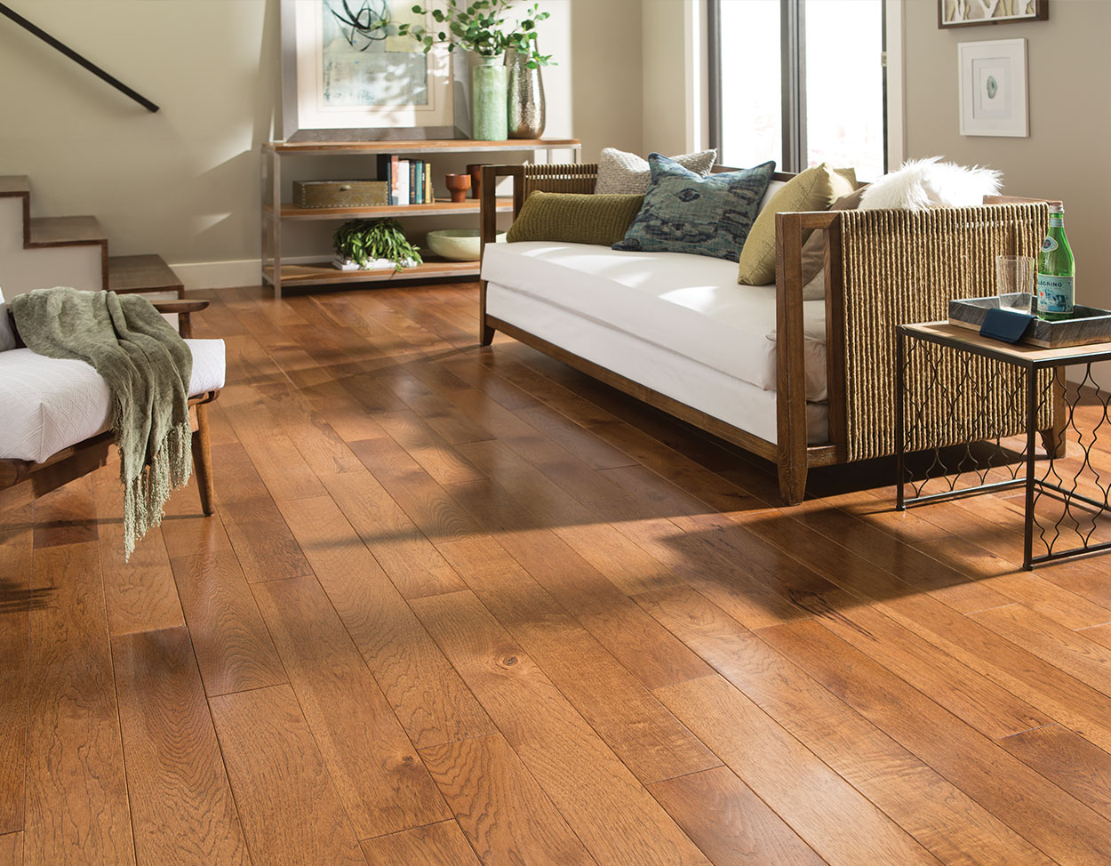 Provincial flooring, shown in a room