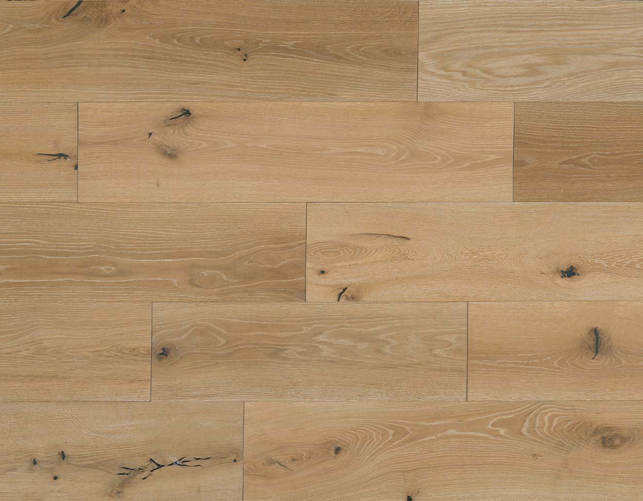 Coastal Fog flooring, shown in a room