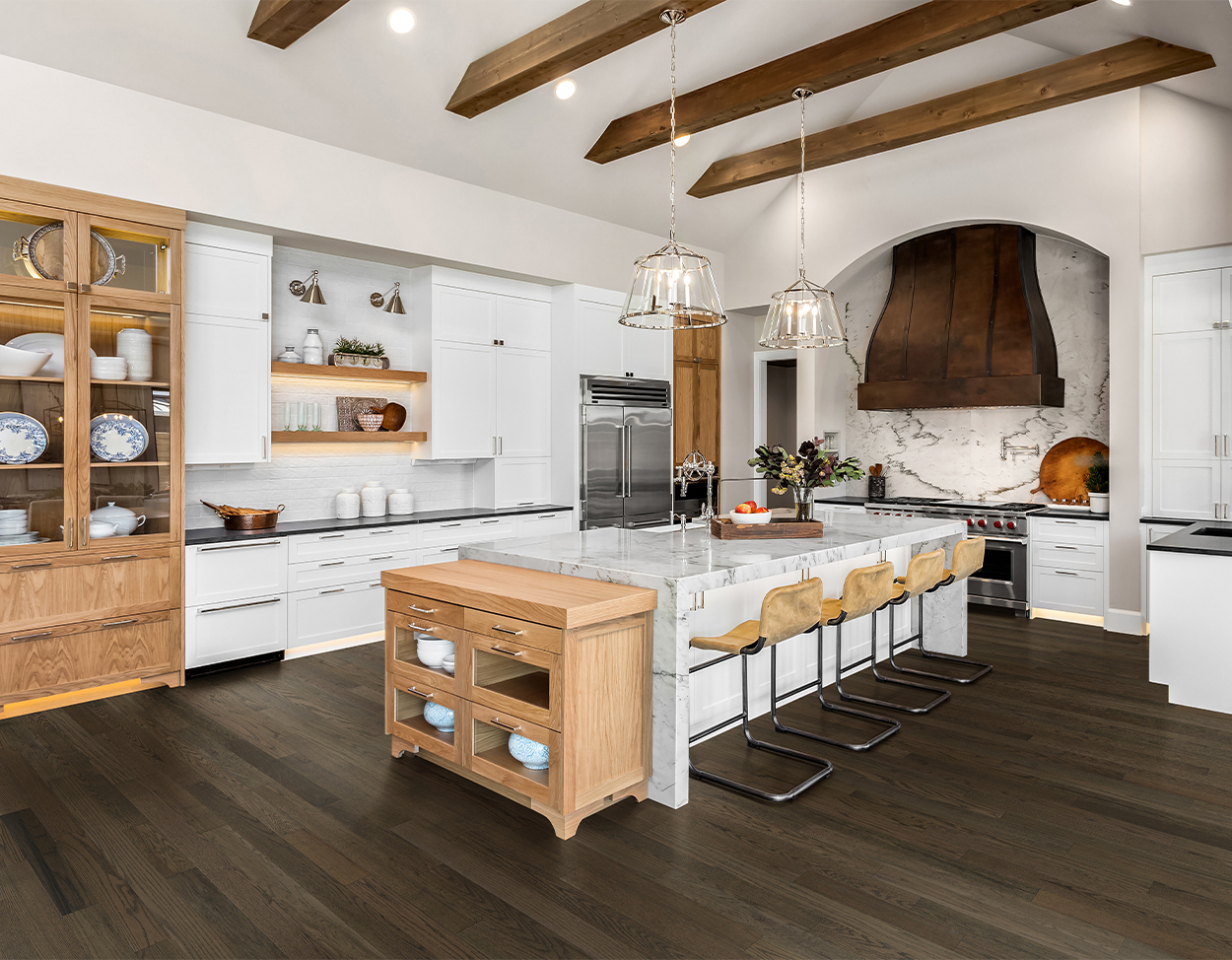 Copenhagen flooring, shown in a room