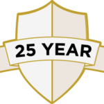 25-year warranty Logo